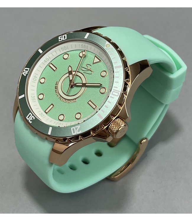 Dutch Master Aqua double plated rose gold 3-hand 10 ATM