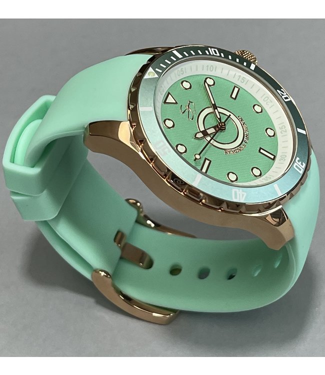 Dutch Master Aqua double plated rose gold 3-hand 10 ATM