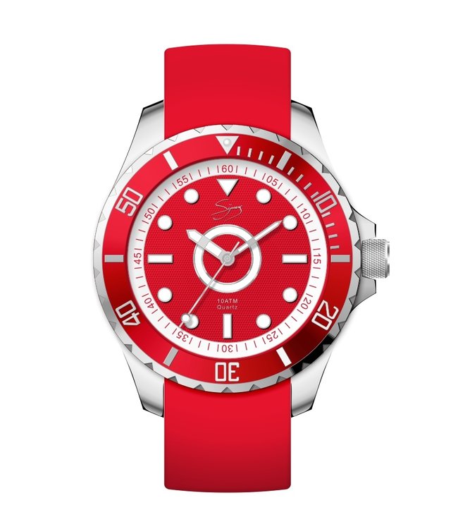 Dutch Master Silver Negroni silver polished 3-hand 10 ATM