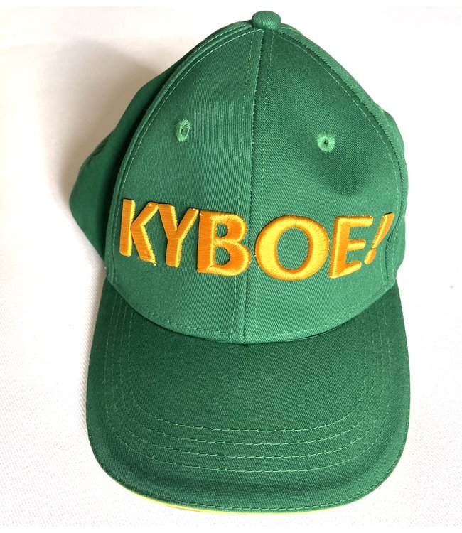 KYBOE Green Cap with one front panel