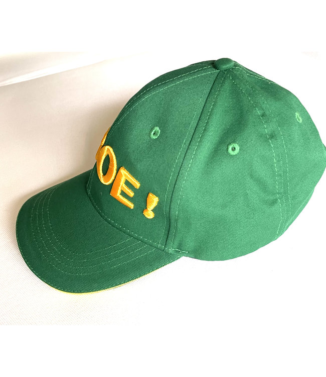 KYBOE Green Cap with one front panel