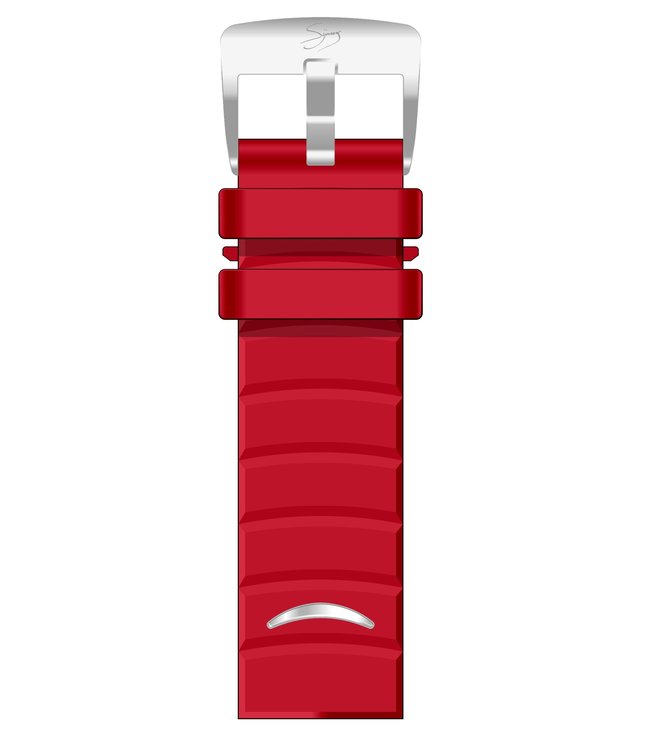 Red Giant 55 Silver Strap w Buckle