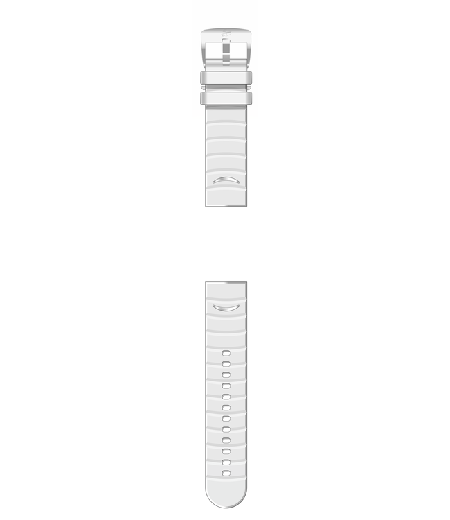 White Giant 55 Silver Strap w Buckle