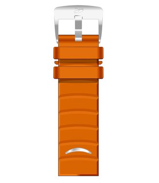 KYBOE Orange  Giant 55 Silver Strap w Buckle