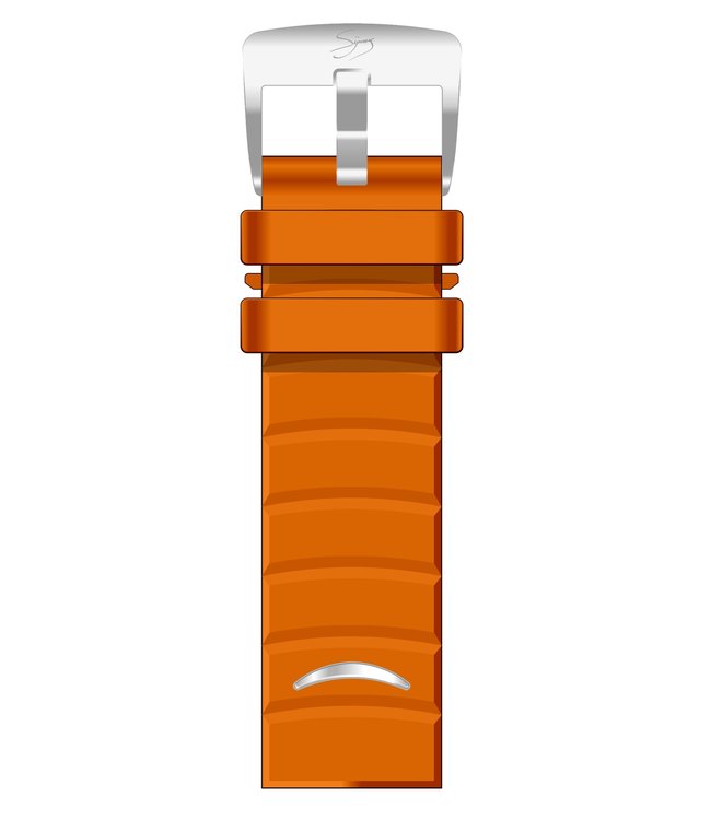 Orange Giant 55 Silver Strap w Buckle
