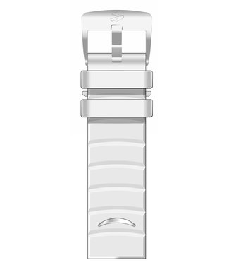KYBOE White Giant 55 Silver Strap w Buckle