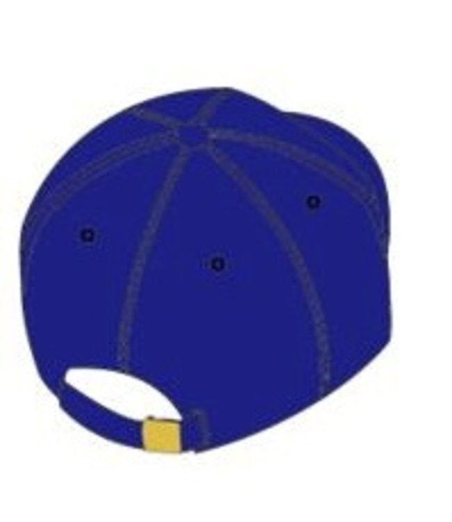 Blue Cap with one front panel