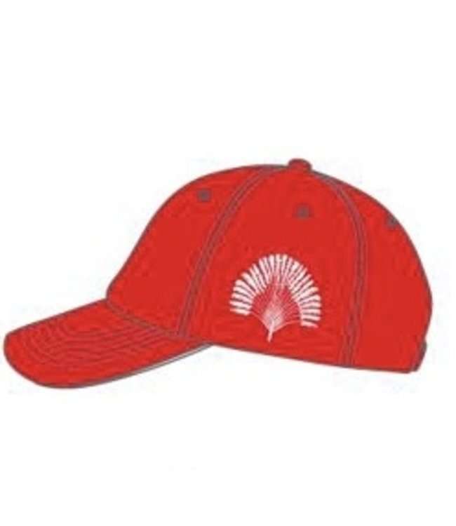 Red Cap with one front panel