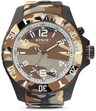 KYBOE ! CAMOUFLAGE SERIES 3 - 3-HAND 10 ATM