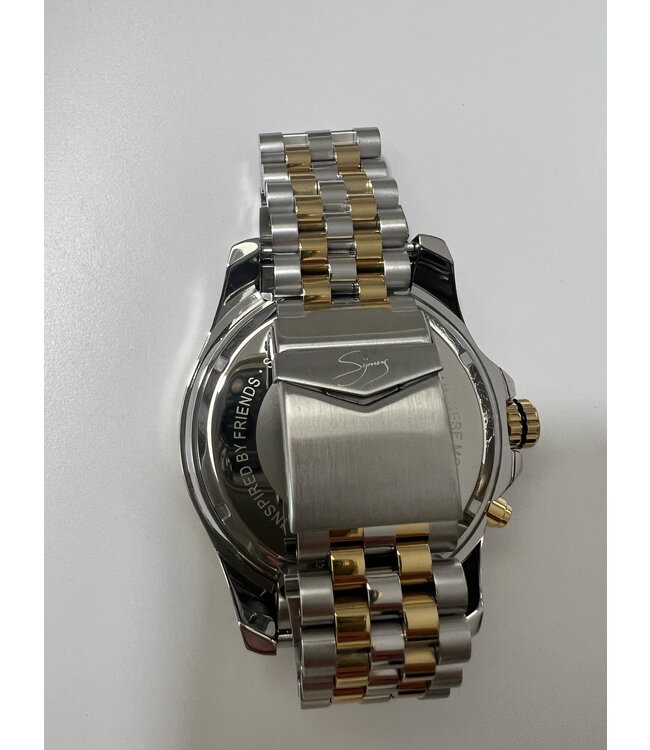 Kyboe - The  Gunfire 55 - III - silver polished 3-hand 10 ATM