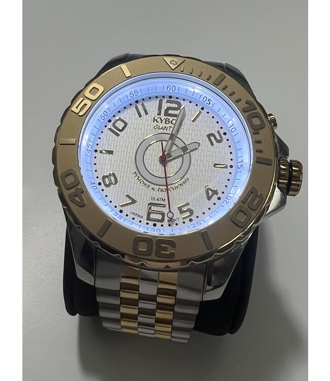 Kyboe - The  Gunfire 55 - III - silver polished 3-hand 10 ATM