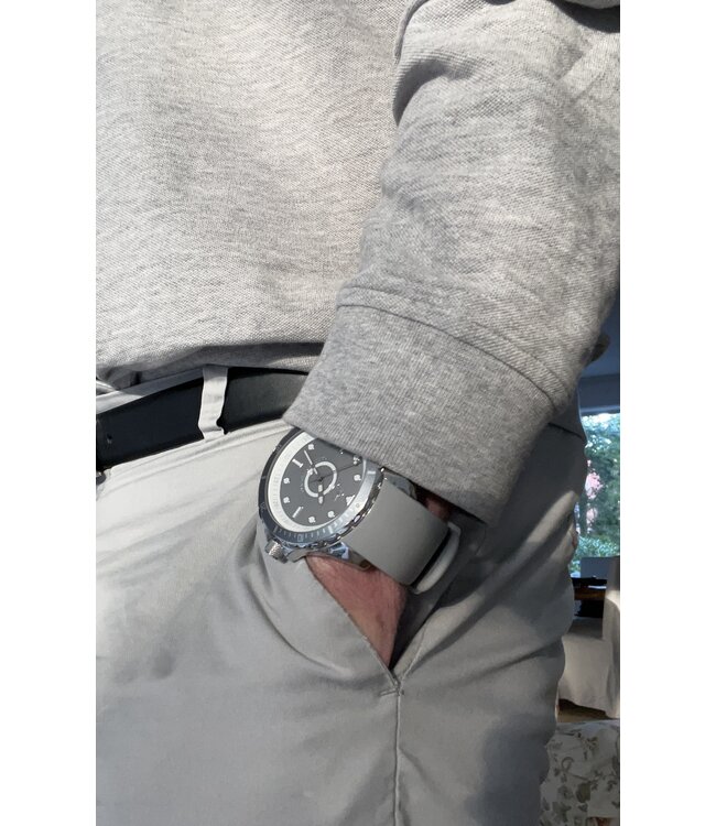 Dutch Master Frost silver polished 3-hand 10 ATM