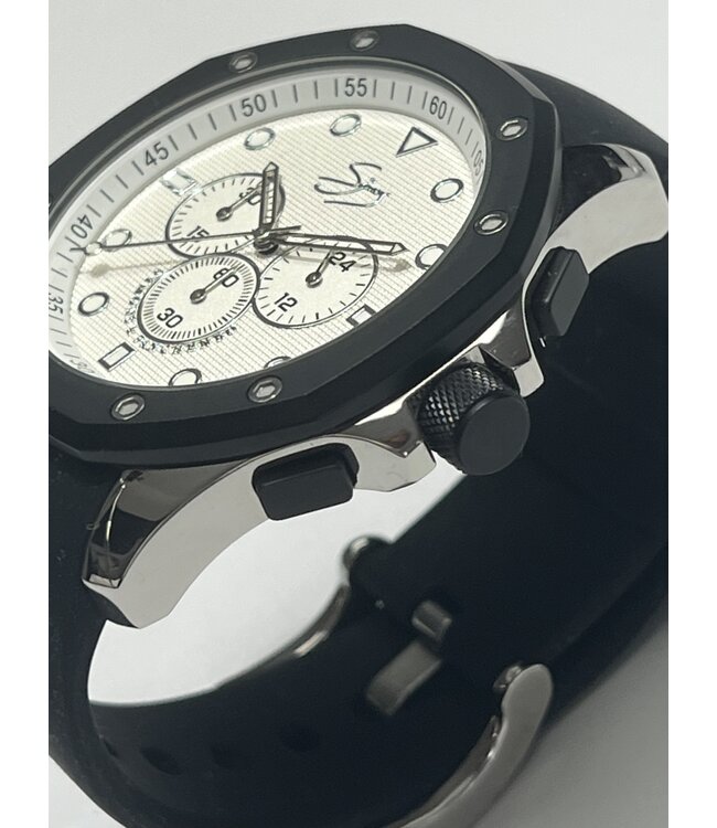 Finestra Ancora stainless steel chronograph 10 ATM