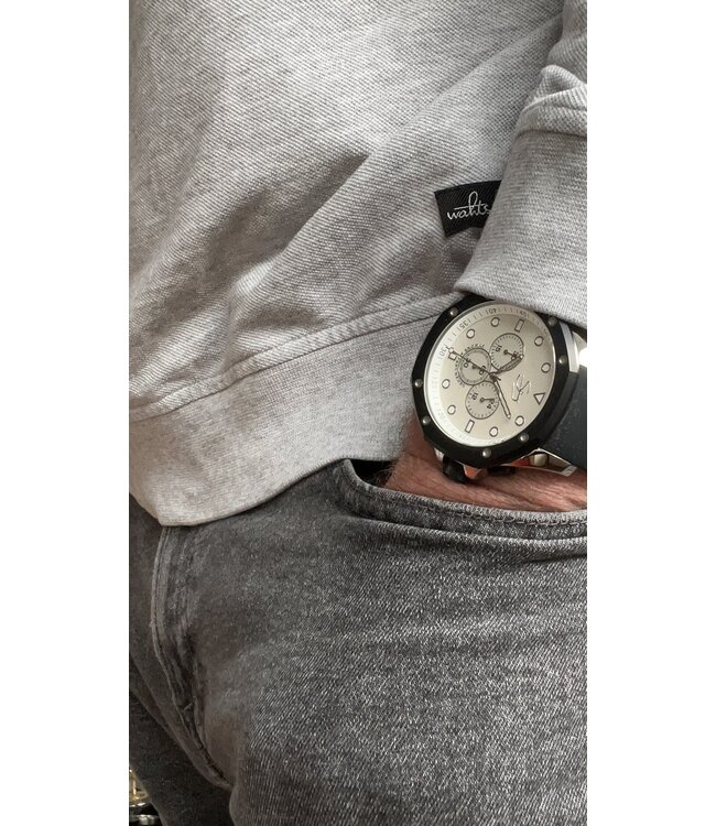 Finestra Ancora stainless steel chronograph 10 ATM