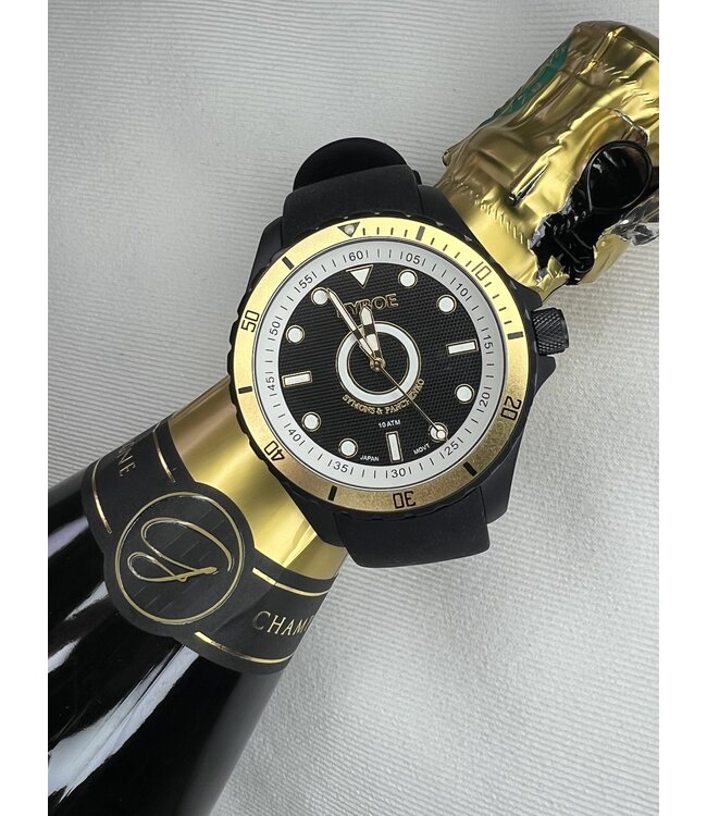 Dutch Master Gallimard  triple plated black matte 3-hand 10 ATM