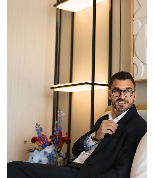 Roman Classics Portofino rose gold 3-hand 10 ATM