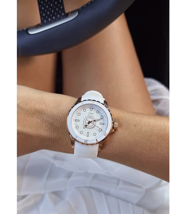 Dutch Master Ange double plated rose gold 3-hand 10 ATM