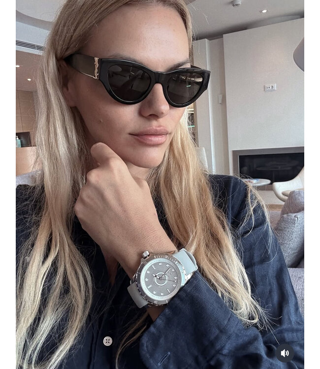 Dutch Master Frost silver polished 3-hand 10 ATM