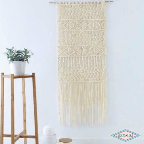 Phildar Phildar Oversized Macramé wandhanger kit Phildar Phildar Oversized Macramé wandhanger kit
