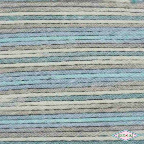 Rico Rico Baby Cotton Soft Print 019 Denim-Grijs Rico Rico Baby Cotton Soft Print 019 Denim-Grijs