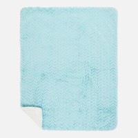 Mayoral Mayoral Faux Fur Deken Aqua