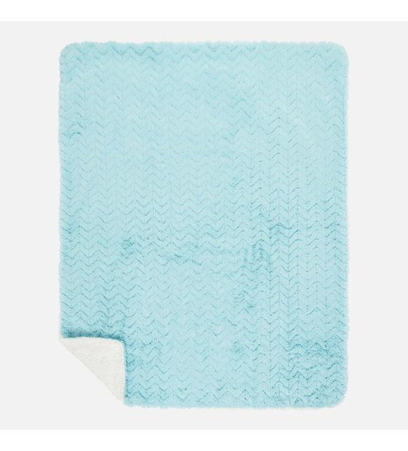 Mayoral Mayoral Faux Fur Deken Aqua