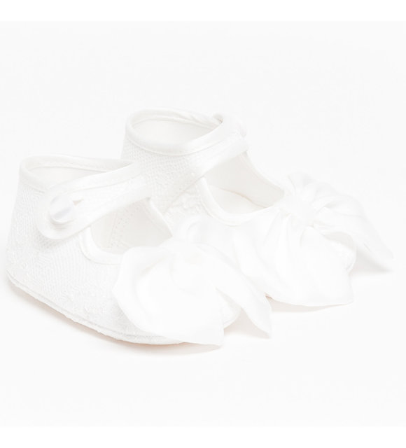 Monnalisa Monnalisa Babyschoentjes Creme