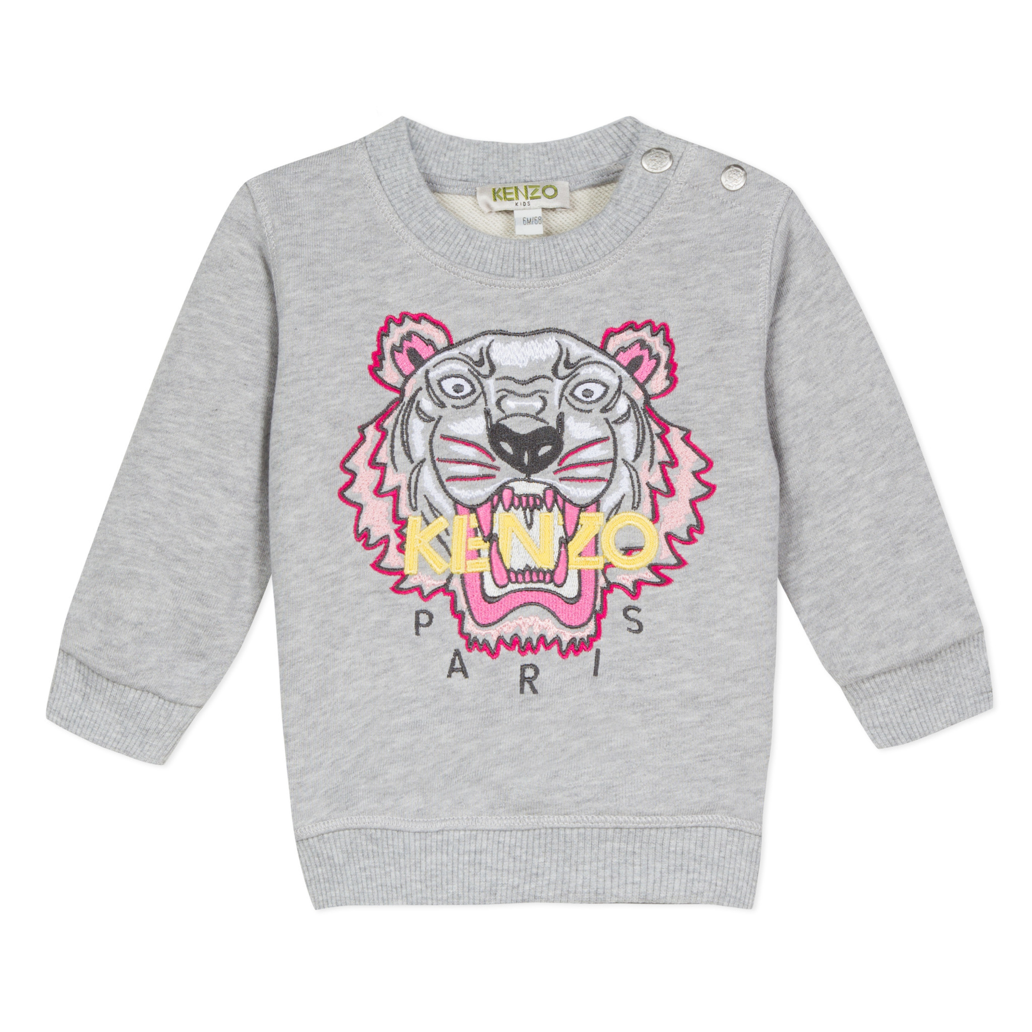 Kenzo Kenzo Sweater Grijs Poppedoll Kenzo Kenzo Sweater Grijs Poppedoll