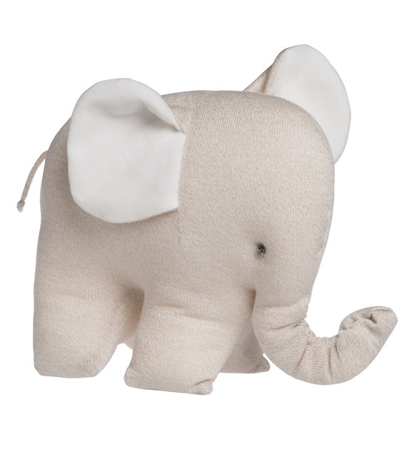 Baby's Only Baby's Only Knuffelolifant Sparkle Goud-Ivoor Melee