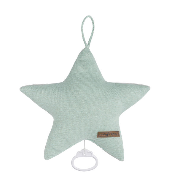 Baby's Only Baby's Only Muziekdoos Ster Sparkle Goud-Mint Melee