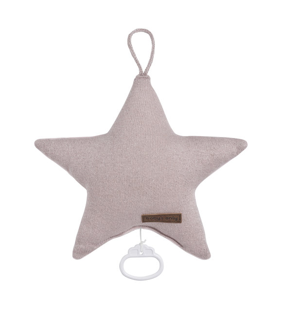 Baby's Only Baby's Only Muziekdoos Ster Sparkle Zilver-Roze Melee