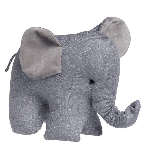 Baby's Only Baby's Only Knuffelolifant Sparkle Zilvergrijs Melee