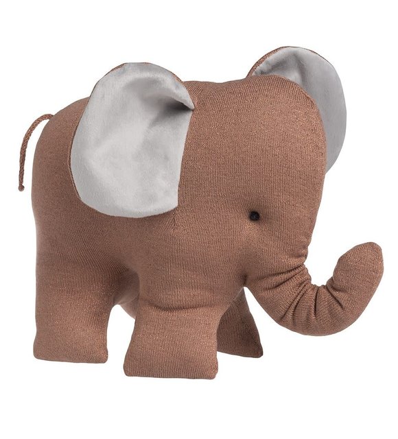 Baby's Only Baby's Only Knuffelolifant Sparkle Koper-Honey Melee