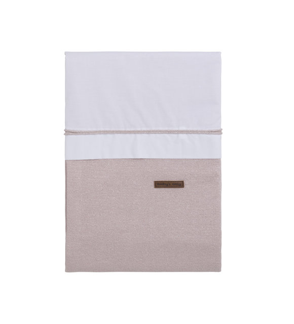 Baby's Only Baby's Only Dekbedovertrek Sparkle Zilver-Roze Melee