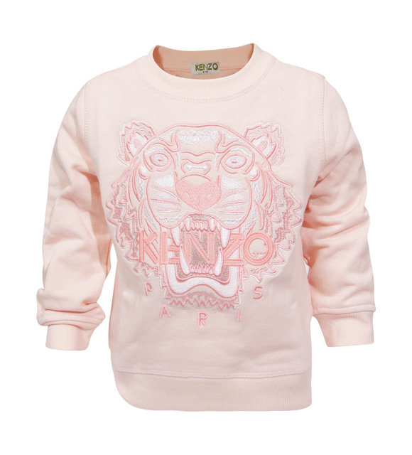 Kenzo Kenzo Sweater Tijger Zalm Poppedoll Kenzo Kenzo Sweater Grijs Poppedoll