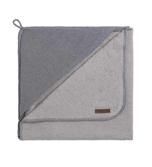 Baby's Only Baby's Only Badcape Sparkle Zilvergrijs Melee