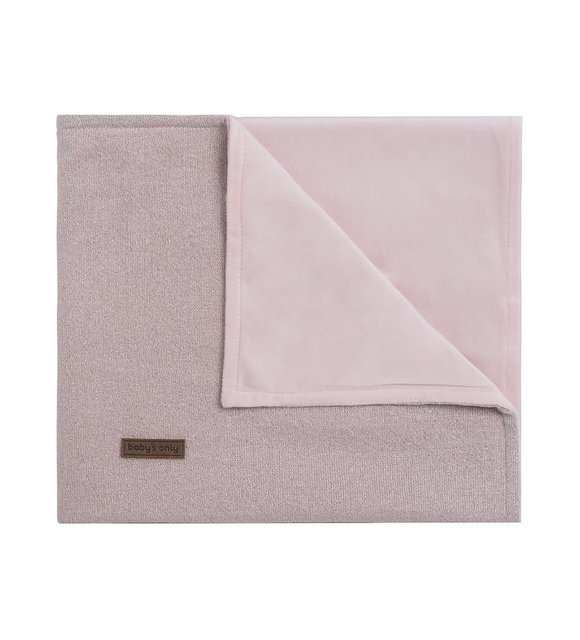 Baby's Only Wiegdeken Soft Sparkle Zilver-Roze Melee