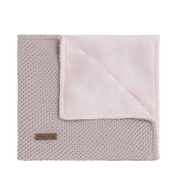 Baby's Only Baby's Only Ledikantdeken Sparkle-Flavour Zilver-Roze Melee