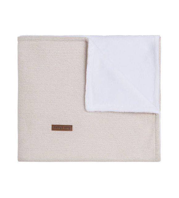 Baby's Only Baby's Only Ledikantdeken Teddy Sparkle Goud-Ivoor Melee