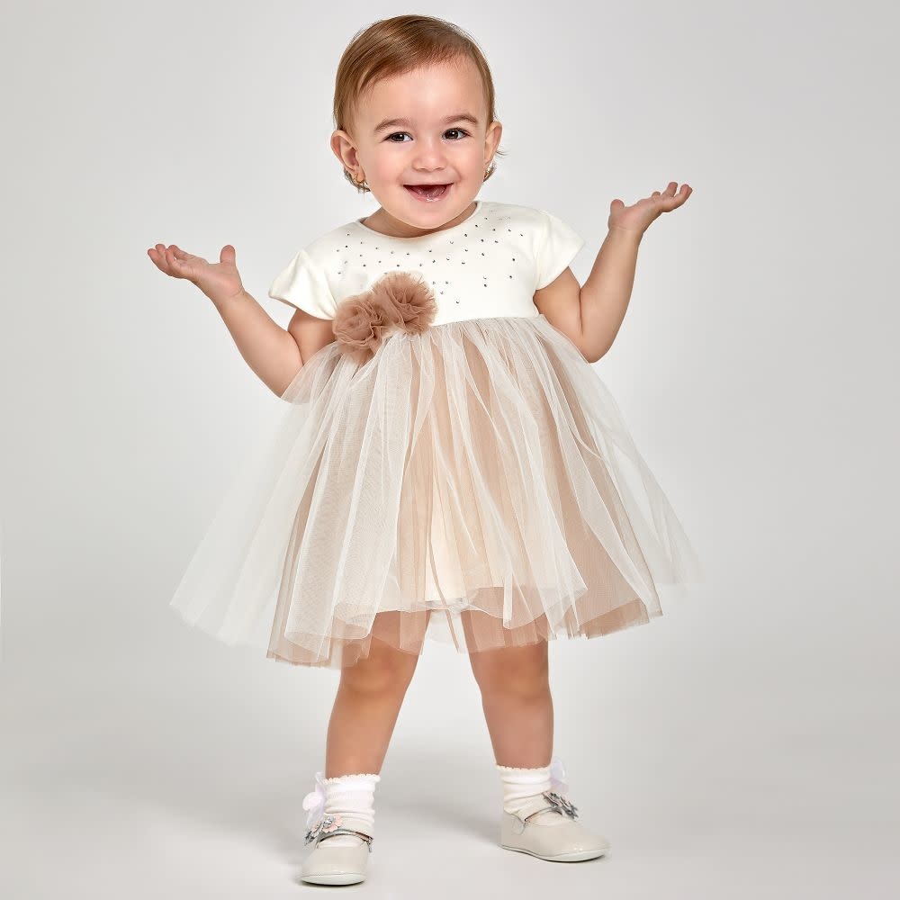 Sofija Sofija Jurkje met Tulle Beige