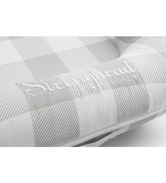 Sleepyhead Sleepyhead Deluxe+ Natural Plaid (0-8M)