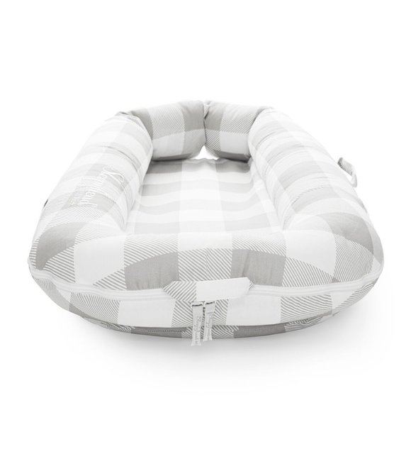 Sleepyhead Sleepyhead Deluxe+ Natural Plaid (0-8M)