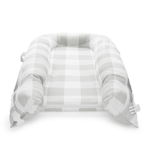 Sleepyhead Sleepyhead Deluxe+ Natural Plaid (0-8M)