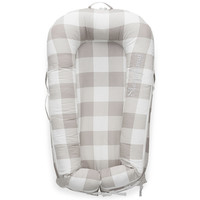 Sleepyhead Sleepyhead Deluxe+ Natural Plaid (0-8M)