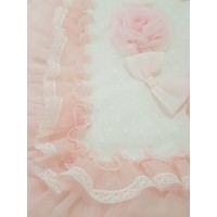 Ladia Ladia Omslagdoek/Deken Creme/Roze