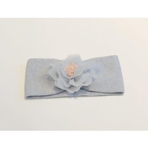 La Perla-Story Loris Story Loris Haarband met Chiffon Bloem Grijs 23396