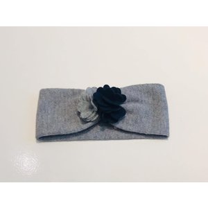 La Perla-Story Loris Story Loris Haarband met Blauw Bloemetje Grijs 23211