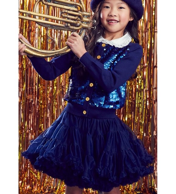 Angel's Face Angel's Face Tulle Rok Donkerblauw