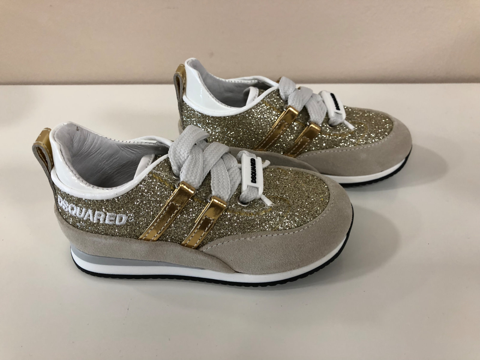 dsquared glitter sneakers