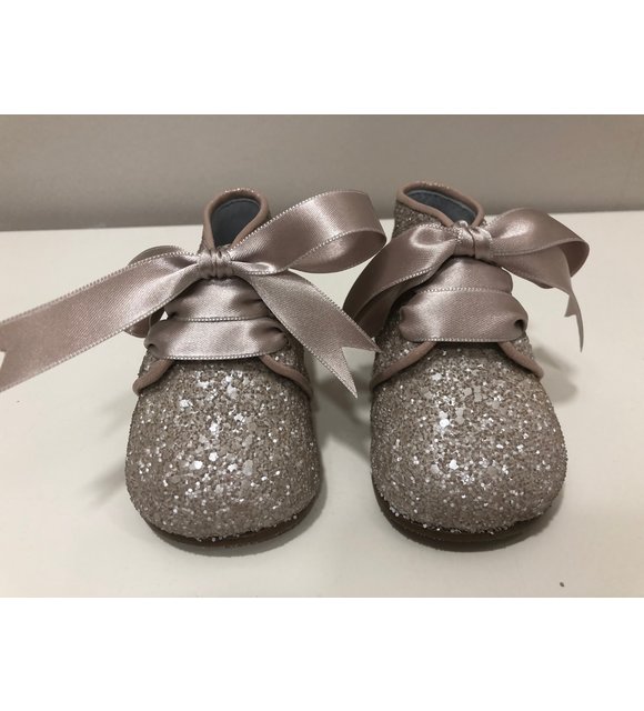 Mimilü Mimilú Glitter Schoenen Nude